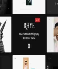 Rhye AJAX Portfolio WordPress Theme GPL