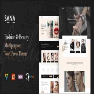 Sana GPL Theme – Fashion Stylist, Beauty Salon and Makeup Artist WordPress Theme