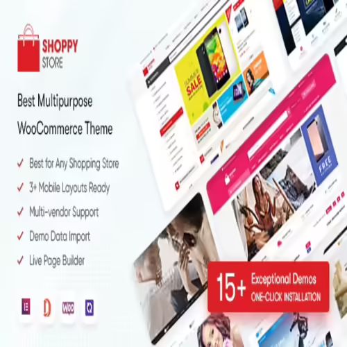 ShoppyStore Multipurpose Responsive WooCommerce WordPress Themes