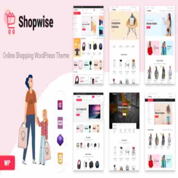 Shopwise GPL Theme – Fashion Store WooCommerce Websites