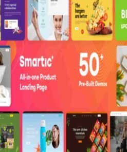 Smartic GPL Theme – Product Landing Page WooCommerce Theme