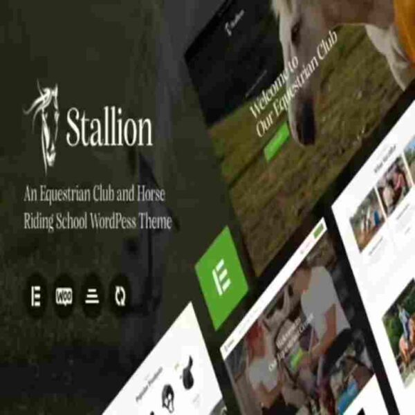 Stallion An Equestrian Club and Horse Riding School WordPress GPL Theme