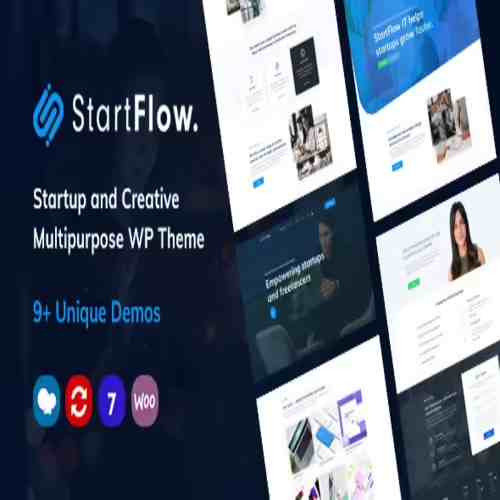 StartFlow Responsive Multipurpose WordPress GPL Theme