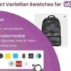 Super Product Variation Swatches for WooCommerce GPL 2.4 Plugin 2 Super Product Variation Swatches for WooCommerce GPL Plugin