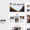 The Fox Theme GPL – Minimal WordPress Blog Magazine Websites