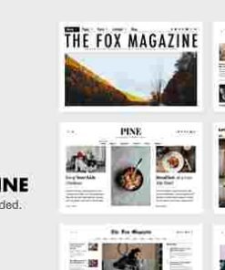 The Fox Theme GPL – Minimal WordPress Blog Magazine Websites