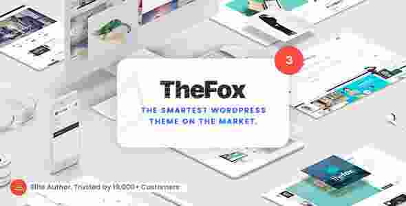 TheFox Theme GPL – Responsive Multi-Purpose WordPress Theme