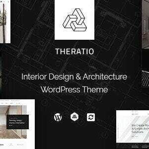 Theratio Theme GPL Architecture & Interior Design Elementor WP Theme