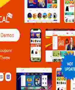 TopDeal Theme GPL Multi-Vendor Marketplace Elementor WooCommerce WordPress