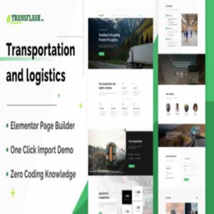 Transflash GPL Theme – Transportation and Logistics WordPress Theme