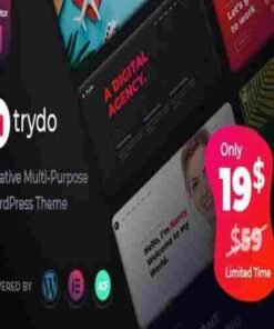 Trydo GPL Theme – Creative Agency & Portfolio WordPress Theme