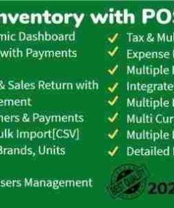 Ultimate Inventory with POS GPL Plugin