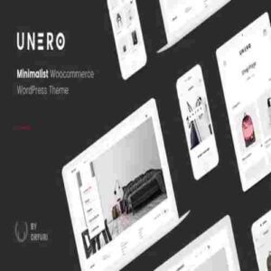 Unero Minimalist AJAX WooCommerce WordPress Theme GPL