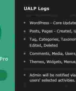 User Activity Log PRO for WordPress GPL Plugin