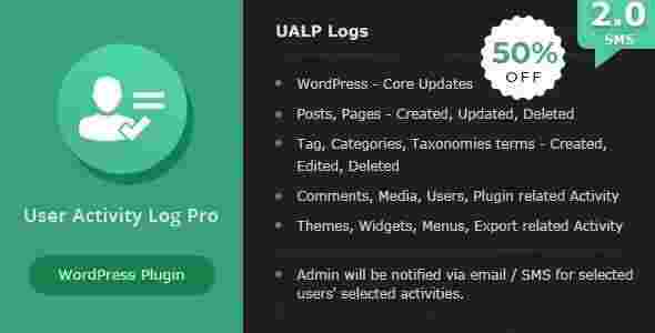 User Activity Log PRO for WordPress GPL Plugin