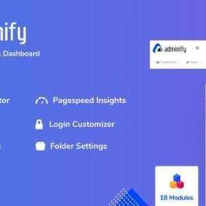WP Adminify Pro GPL – Toolkit for WordPress Dashboard