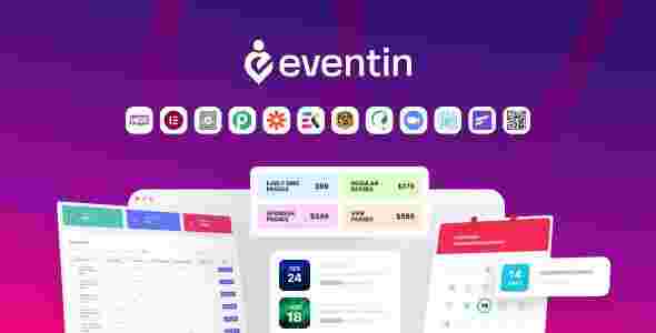 WP Eventin Pro GPL Plugin – Event Manager, Event Calendar, Event Tickets for WooCommerce