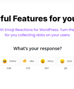 WP Reactions Pro GPL Plugin