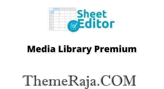 WP Sheet Editor Media Library Premium Addon GPL Plugin