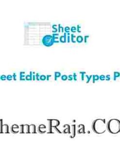 WP Sheet Editor Post Types Premium GPL Plugin