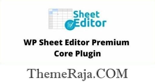 WP Sheet Editor Premium GPL 2.26.0 Core Plugin - Best GPL Wordpress ...