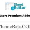 WP Sheet Editor Users Premium Addon GPL Plugin