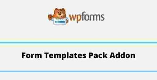 WPForms Form Templates Pack Addon GPL 1.2.2 Plugin - Best GPL Wordpress ...