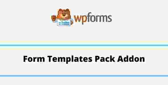WPForms Form Templates Pack Addon GPL Plugin