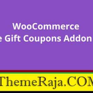 WooCommerce Free Gift Coupons Addon GPL Plugin