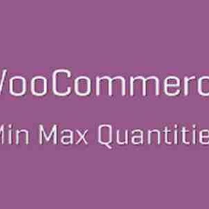 WooCommerce Min Max Quantities GPL Plugin