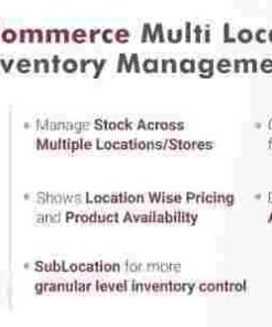 WooCommerce Multi Locations Inventory Management GPL Plugin