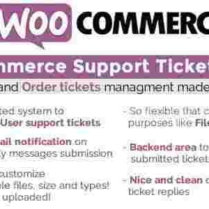 WooCommerce Support Ticket System Provide Store Support GPL Plugin