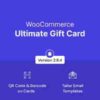 WooCommerce Ultimate Gift Card GPL Plugin Create, Sell and Manage Gift Cards with Customized Email Templates