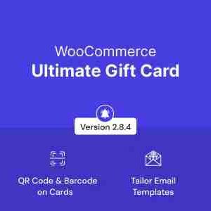 WooCommerce Ultimate Gift Card GPL Plugin Create, Sell and Manage Gift Cards with Customized Email Templates