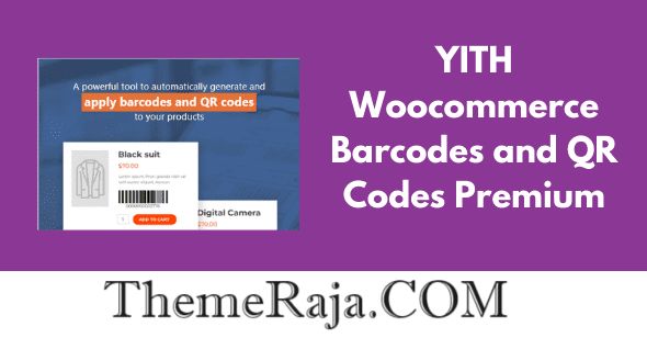 YITH Woocommerce Barcodes & QR Codes Premium GPL Plugin