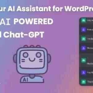 Your AI Assistant for WordPress GPL Plugin – Easy Use OpenAI Services – ChatGPT