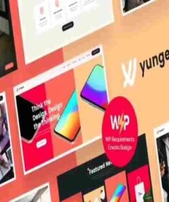 Yungen GPL Theme Modern Digital Agency Business WordPress Theme