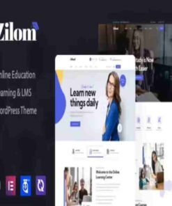 Zilom GPL Theme – Online Education Learning WordPress Website
