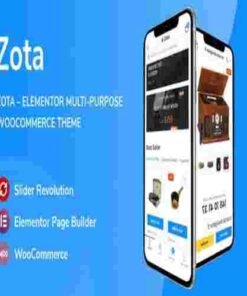 Zota Elementor Multi-Purpose WooCommerce Theme