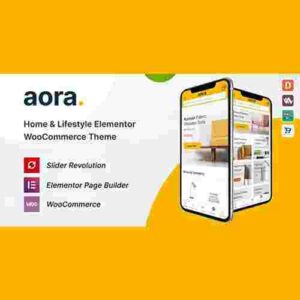 Aora Home & Lifestyle Elementor WooCommerce Theme