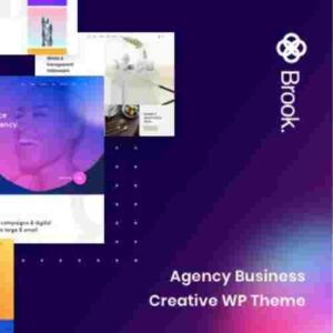 Brook Agency Business Creative WordPress Theme