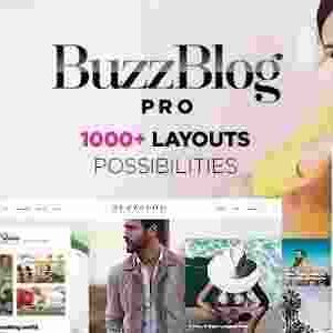 Buzz Theme GPL – Lifestyle Blog & Magazine WP Websites