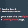 Coming Soon & Maintenance Mode PRO 6.58 GPL Plugin 2 Coming Soon & Maintenance Mode PRO GPL Plugin