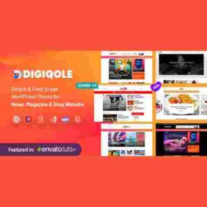 DigiQole News Magazine WordPress Theme