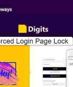 Digits Forced Login Page Lock GPL Plugin