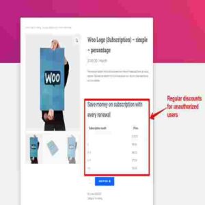 Discounts for WooCommerce Subscriptions GPL Plugin