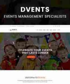 Dvents Theme GPL Pro Download – Events Management Companies and Agencies WP Websites
