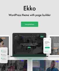 Ekko Multi-Purpose WordPress Theme with Page Builder