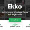 Ekko Theme GPL Pro – Multi-Purpose WordPress Websites with Page Builder