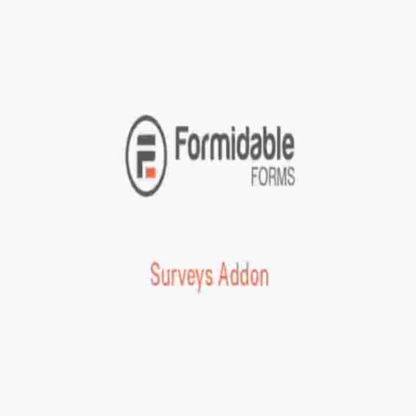 Formidable Forms Surveys Addon GPL Plugin